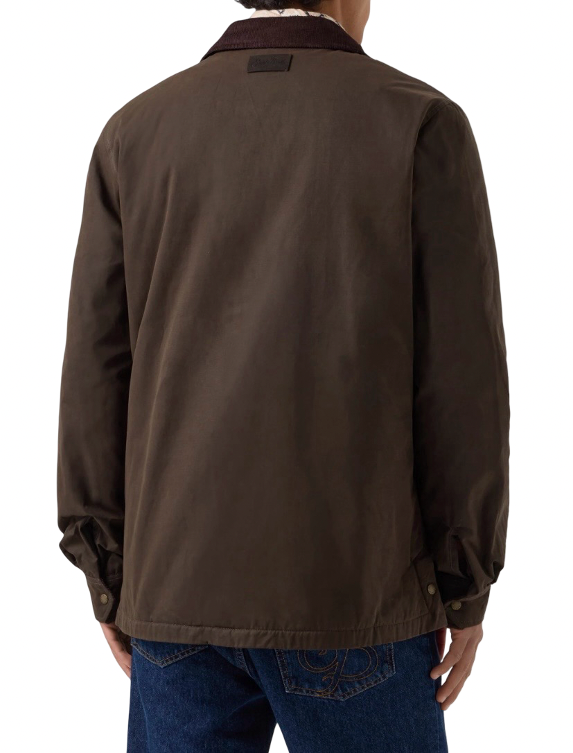 MC2 SAINT BARTH - Giacca Overshirt Bexley Wax Verde Militare