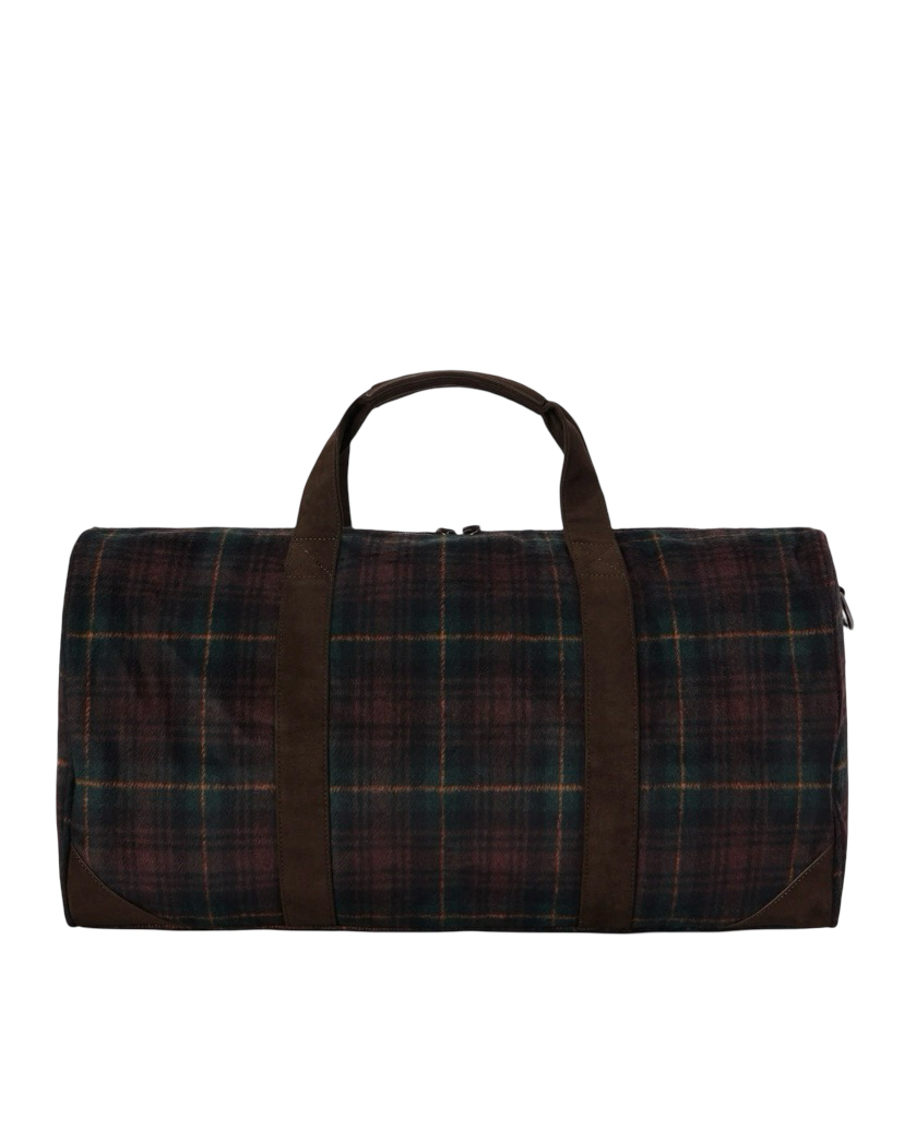 MC2 SAINT BARTH - Borsone Jetleg  Marrone Tartan