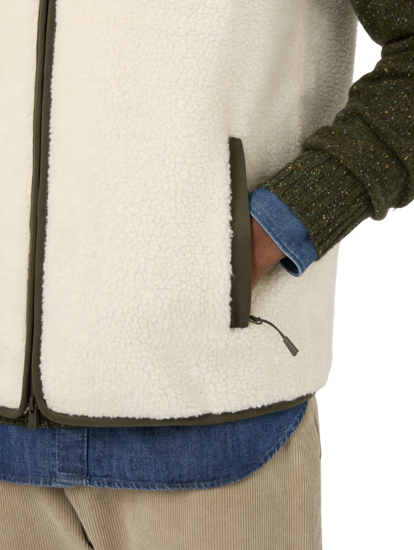 MC2 SAINT BARTH - Gilet Keystone Vest Off White