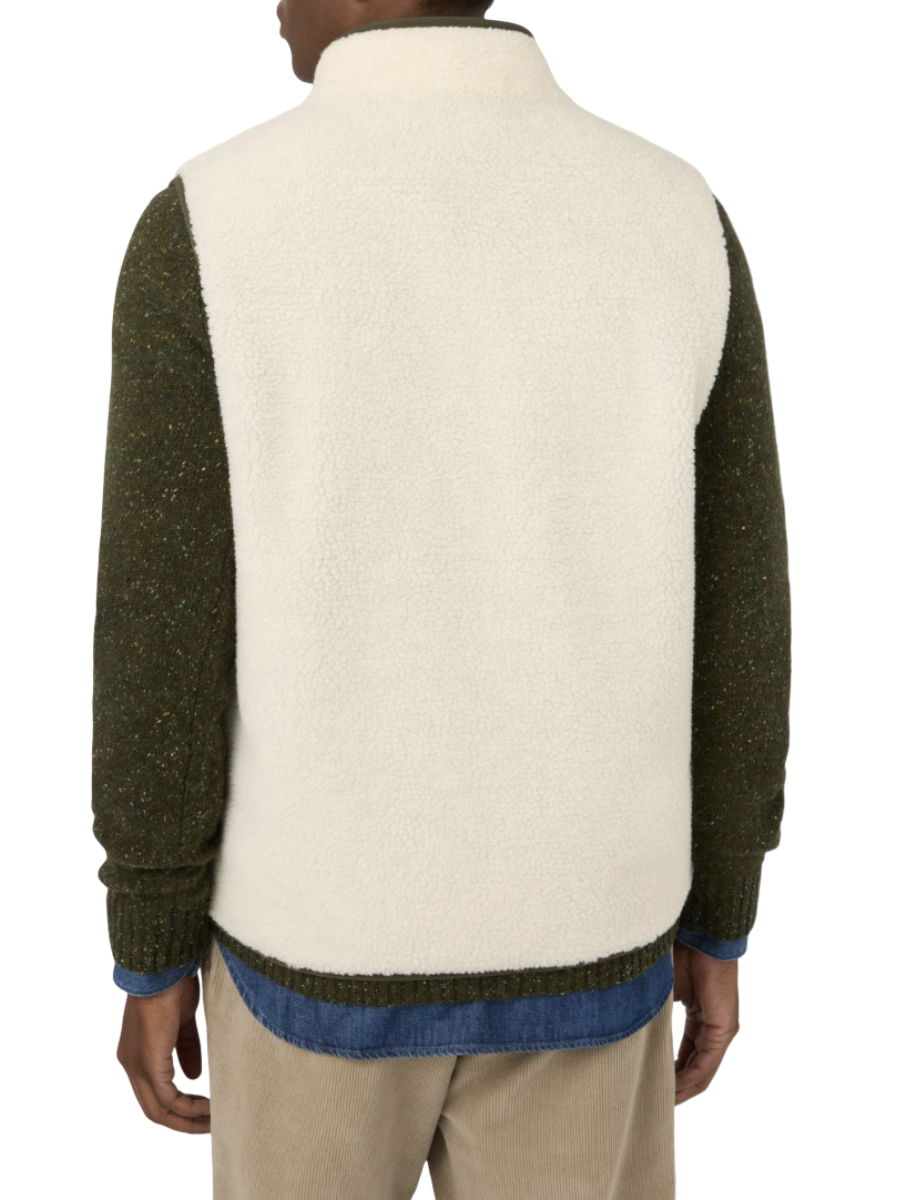 MC2 SAINT BARTH - Gilet Keystone Vest Off White