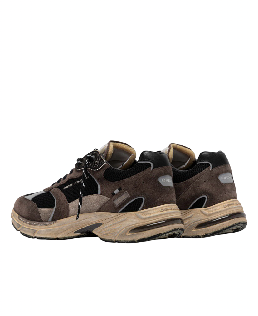 CRIME LONDON - Sneakers Fugitive 9094 Brown Ash