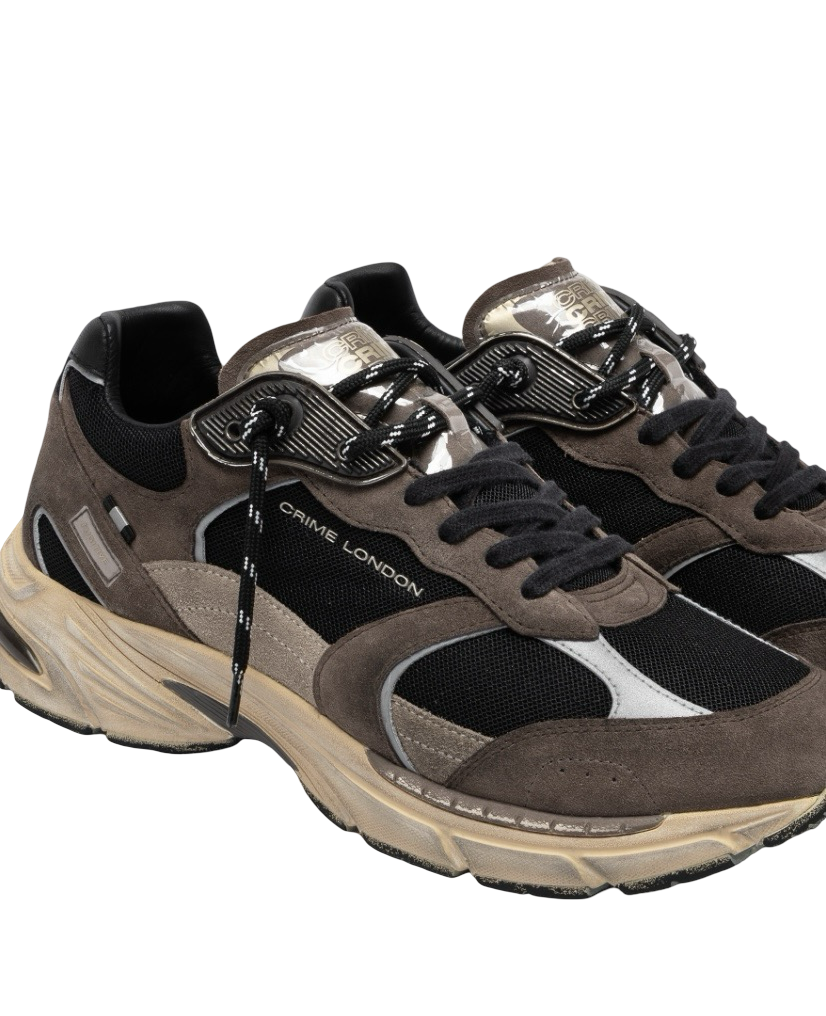CRIME LONDON - Sneakers Fugitive 9094 Brown Ash