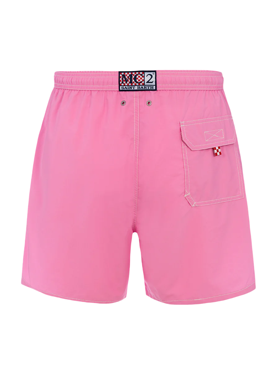 MC2 SAINT BARTH - Costume Patmos Rosa Tinta Unita