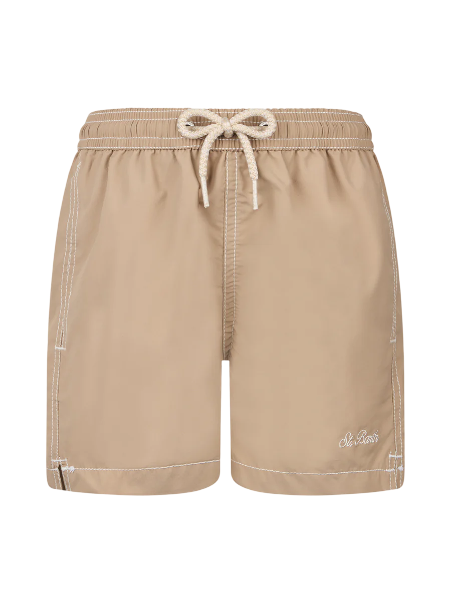 MC2 SAINT BARTH - Costume Patmos Beige Tinta Unita