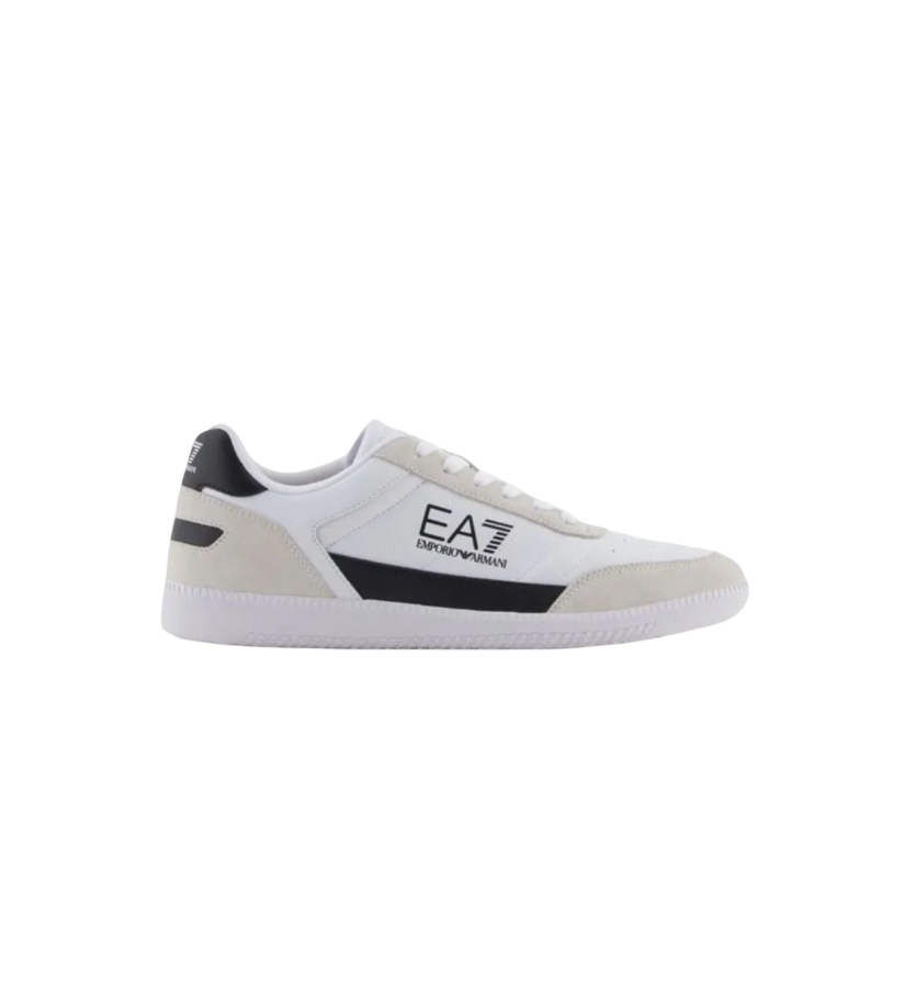 EA7 - Sneakers Bianche e Nere Heritage