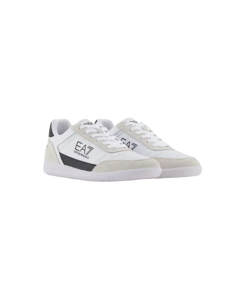 EA7 - Sneakers Bianche e Nere Heritage