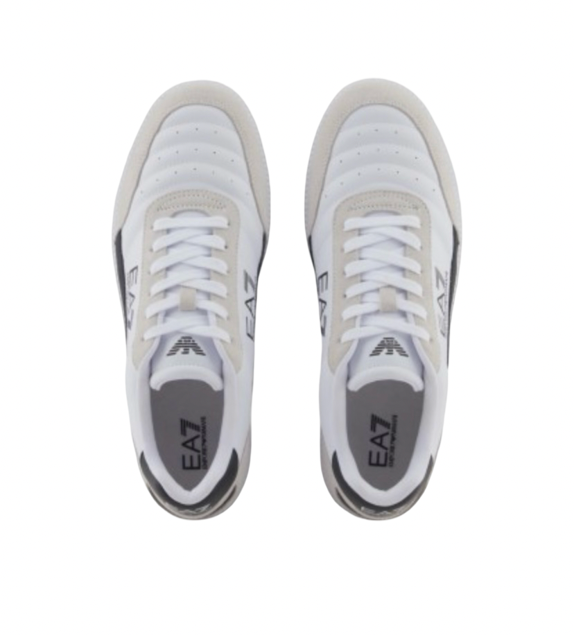 EA7 - Sneakers Bianche e Nere Heritage