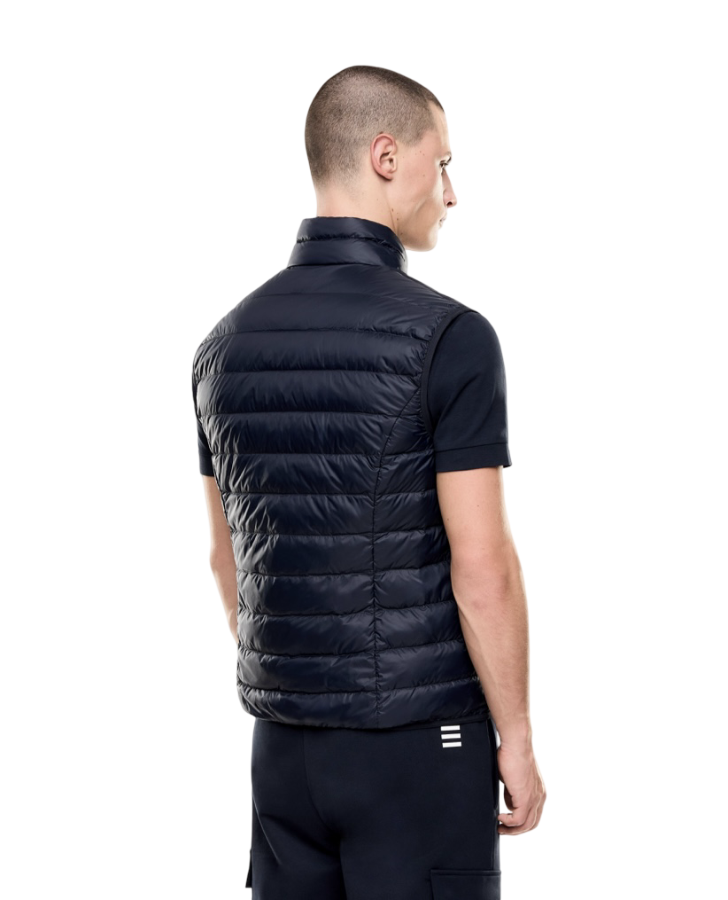 EA7 - Gilet Blu Packable Core Identity