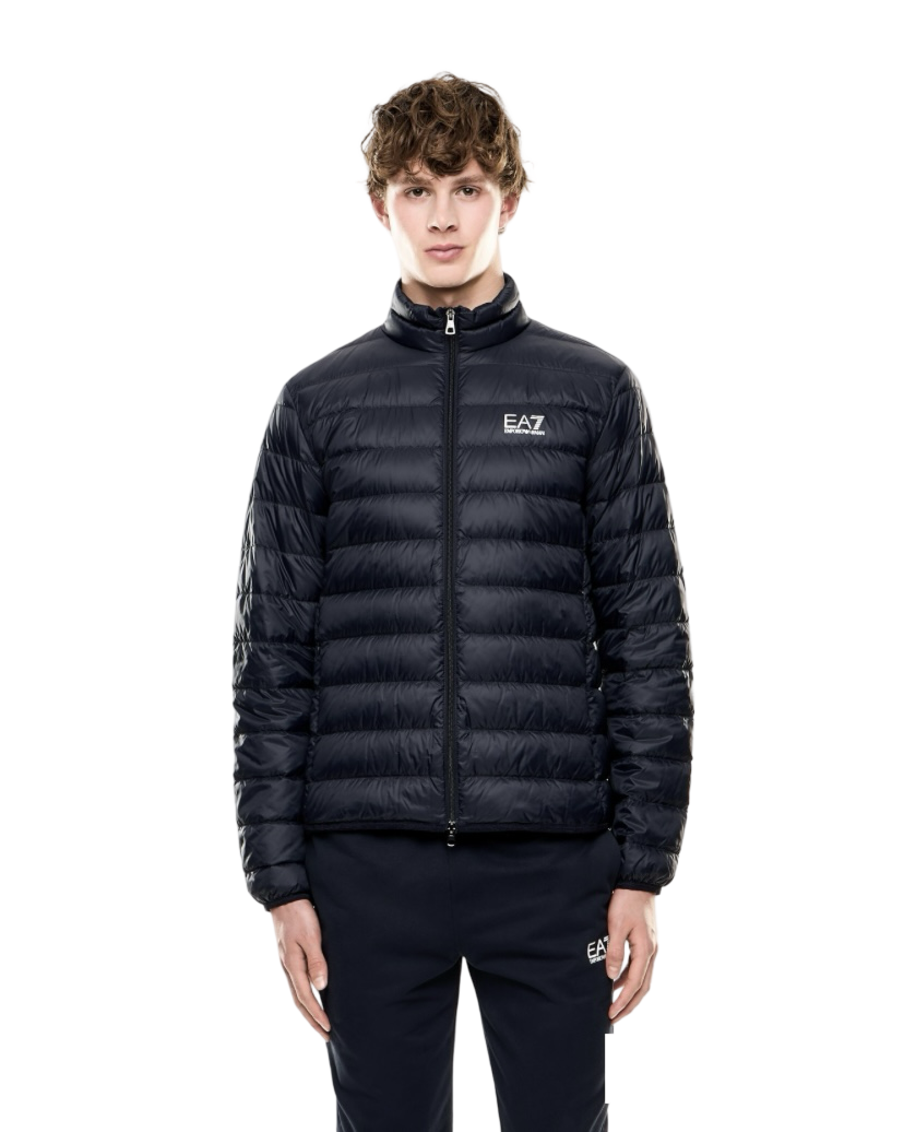 EA7 - Piumino Blu 100 Grammi Packable Core Identity