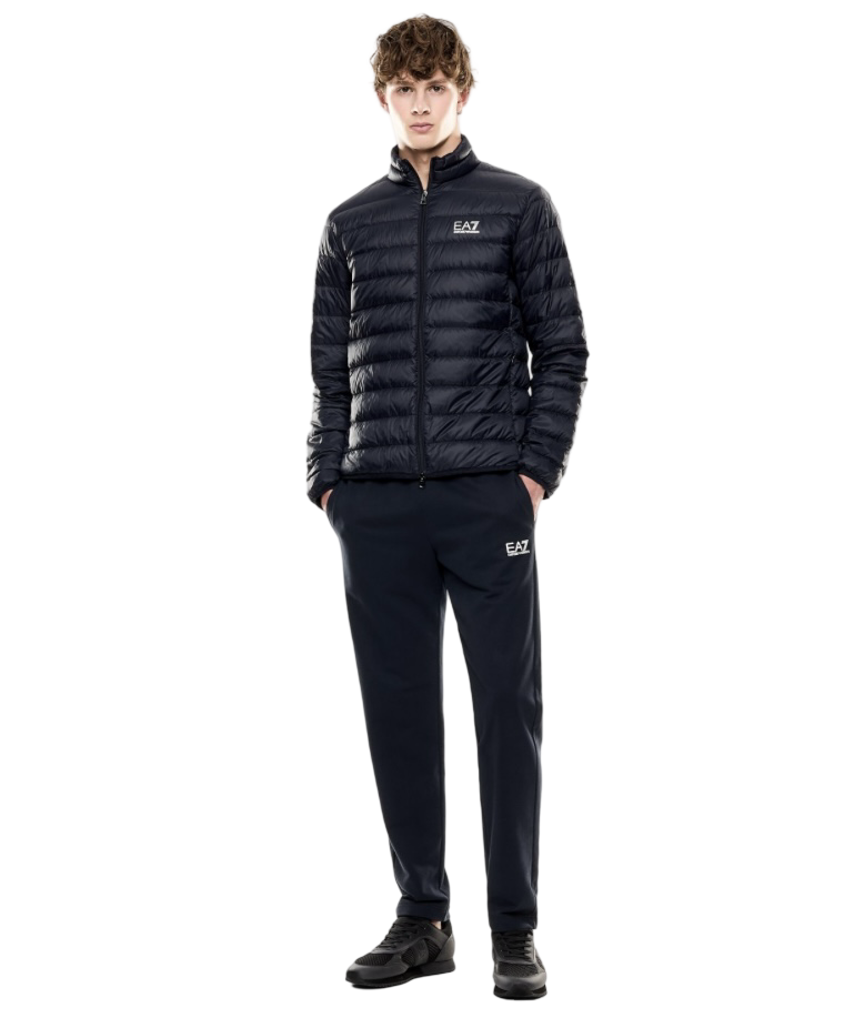 EA7 - Piumino Blu 100 Grammi Packable Core Identity