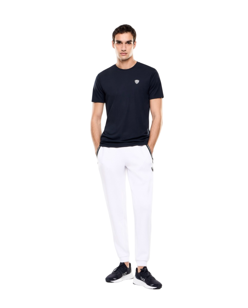 EA7 - T-shirt Blu Premium Shield