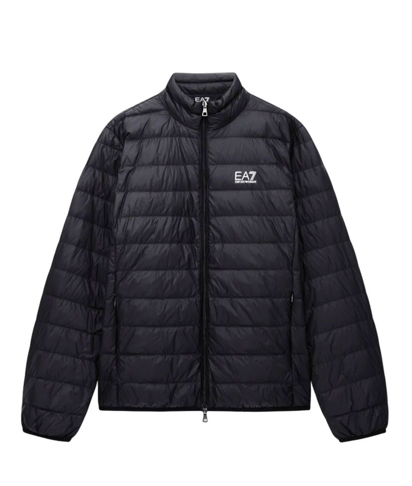 EA7 - Piumino Nero 100 Grammi Packable Core Identity