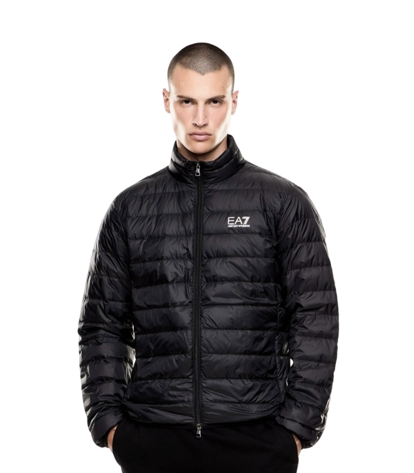 EA7 - Piumino Nero 100 Grammi Packable Core Identity