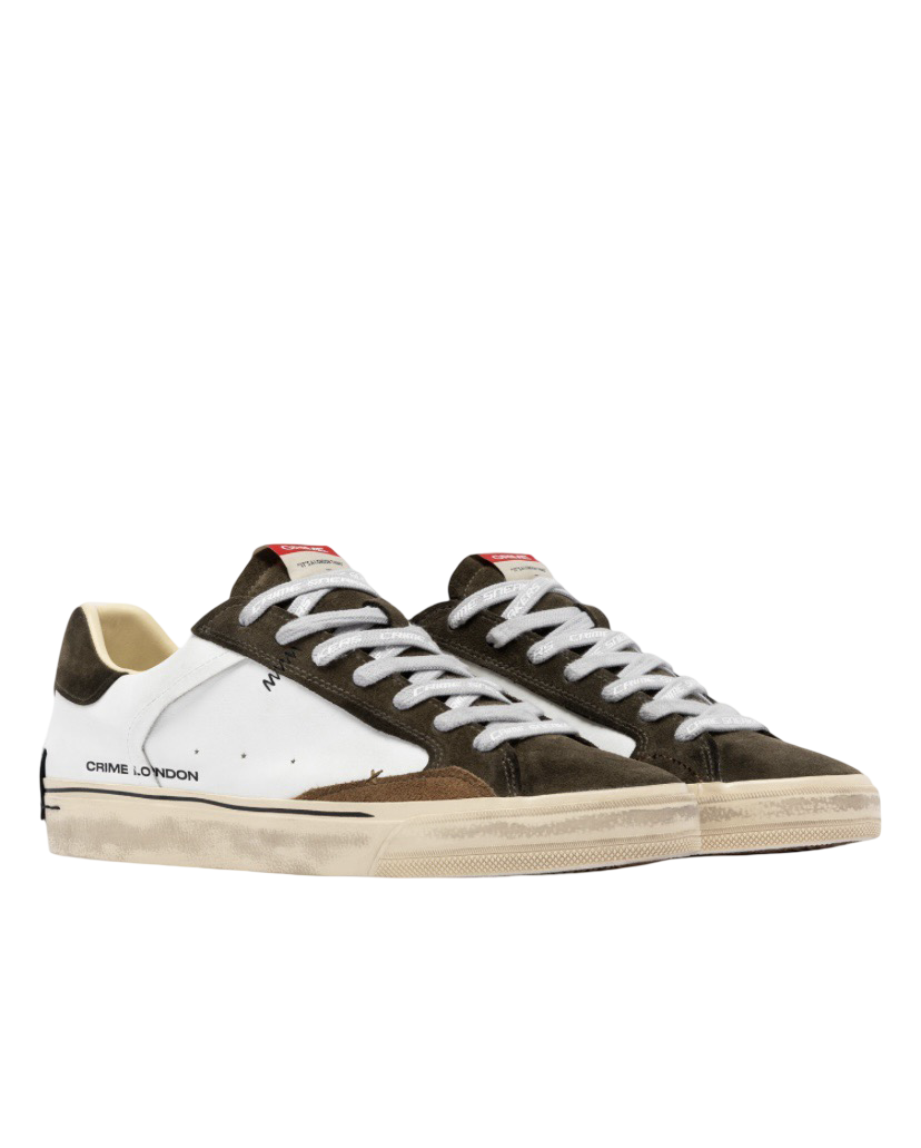 CRIME LONDON - Sneakers Deconstructed Forest Green