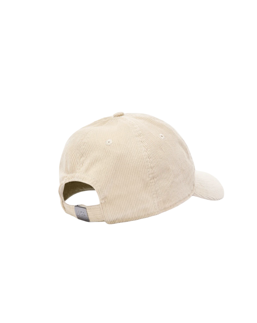 MC2 SAINT BARTH - Cappellino Baseball Beige in Velluto a Coste Corduroy