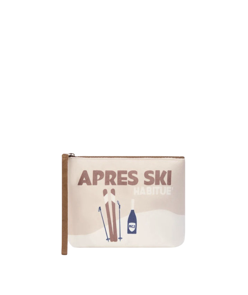 MC2 SAINT BARTH - Pochette Aline Beige Apres Ski